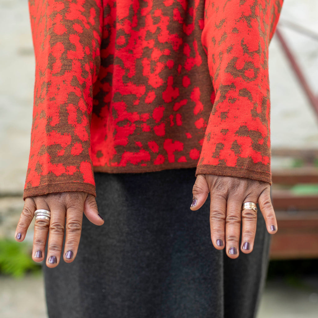 Animal print jumper, Nielanell style nielanell