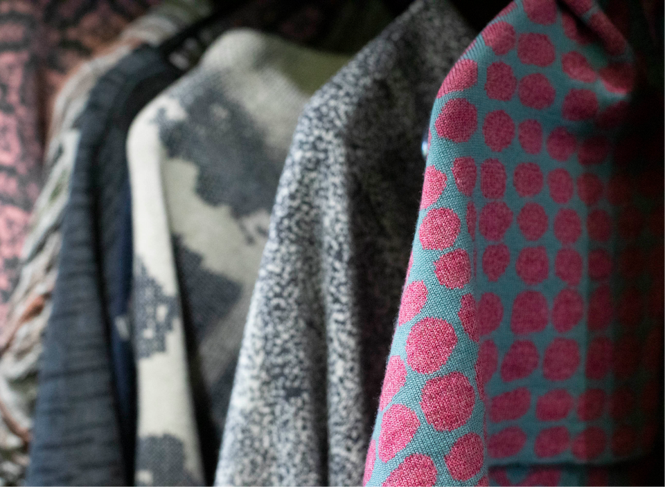 Contemporary Shetland knitwear